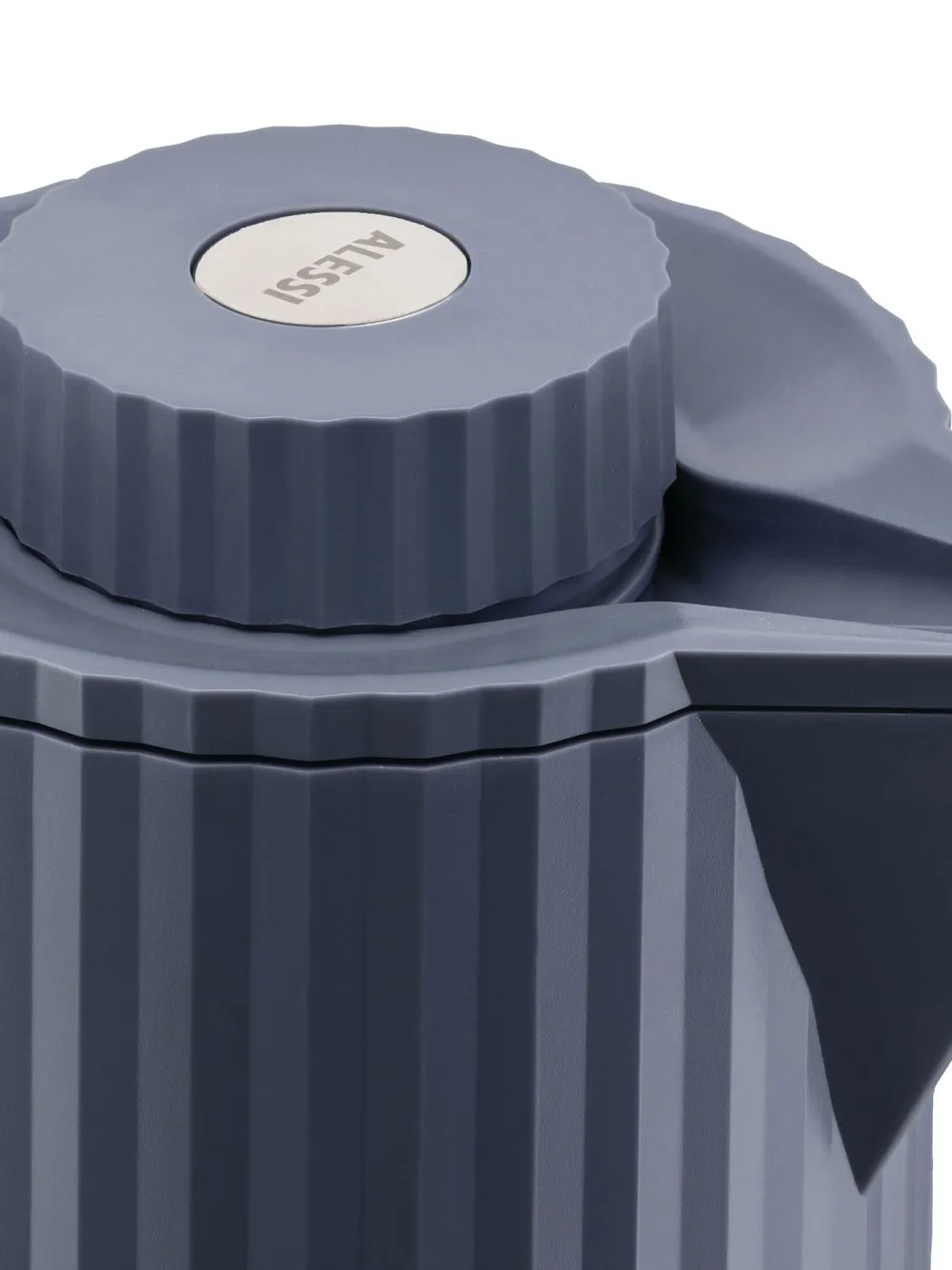 Alessi Plissé Insulated Pitcher In Grey