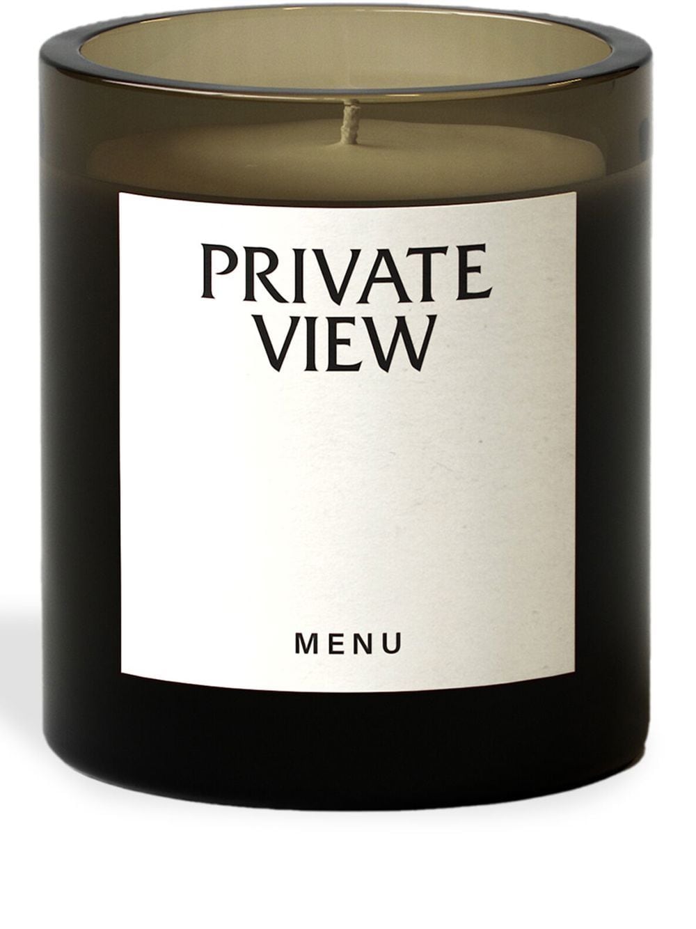 Menu Private View Olfacte Scented Candle In Braun