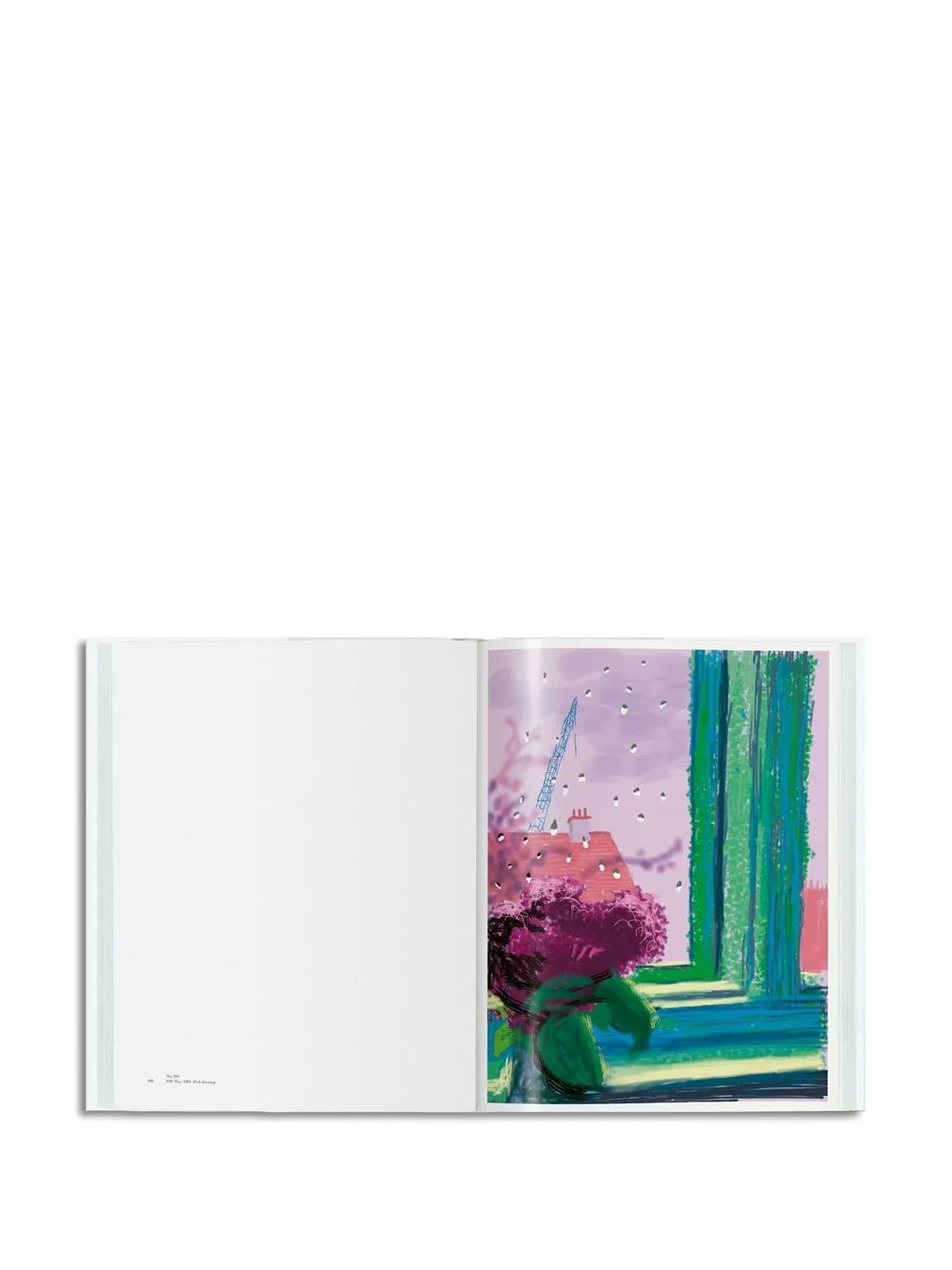 Shop Taschen David Hockney: My Window Book In Weiss