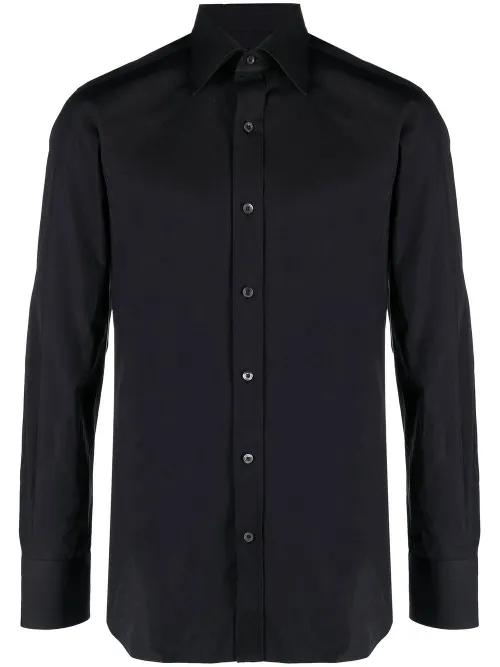 Chemise en coton à manches longues - TOM FORD - Modalova
