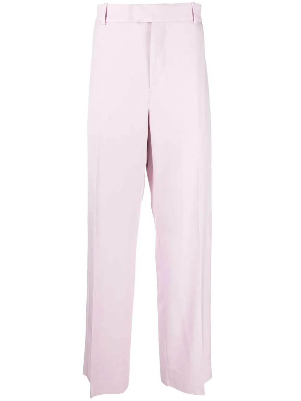 Alexander Mcqueen Wool Tailored Trousers In Purple