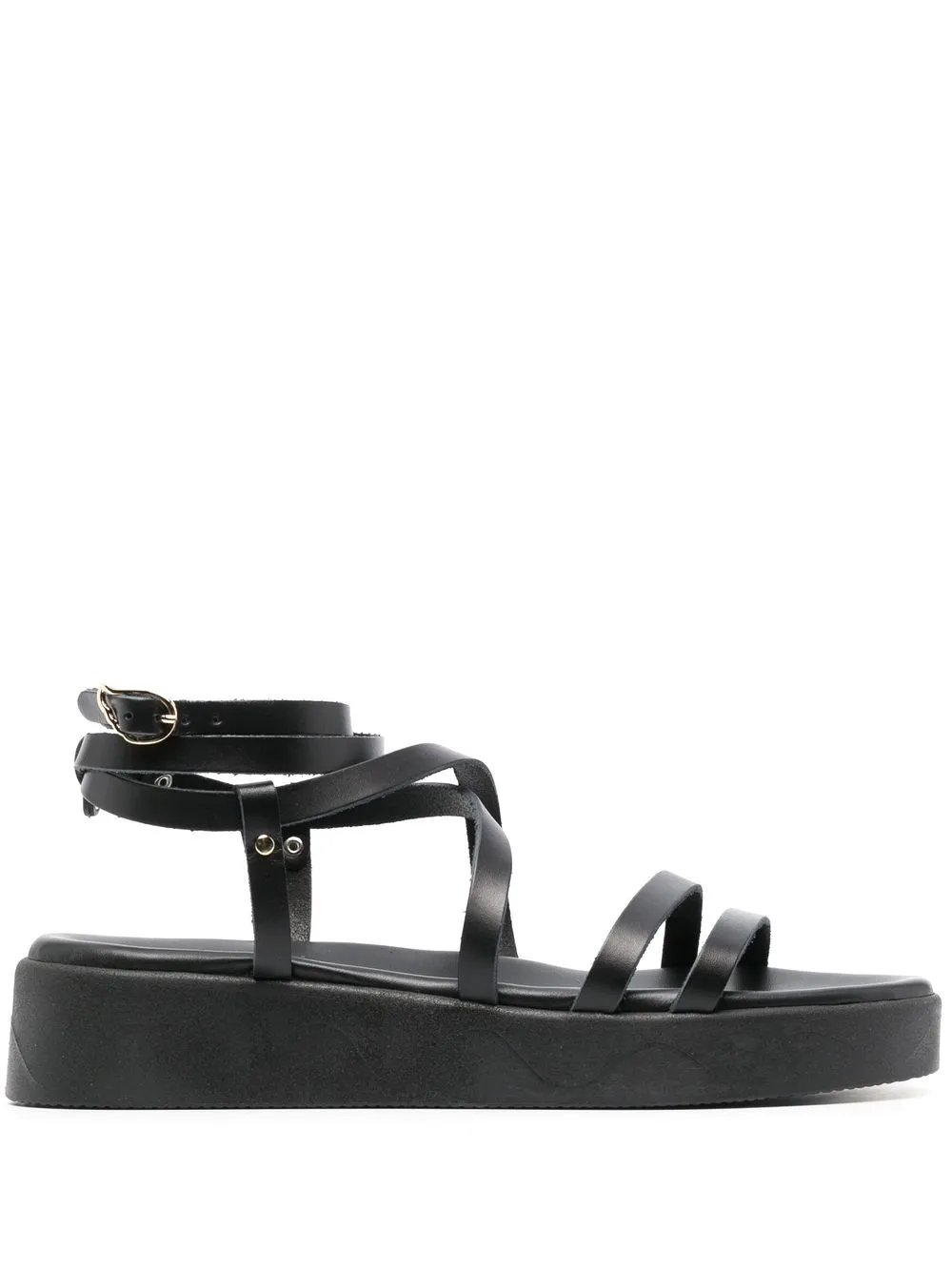 

Ancient Greek Sandals 45mm Aristea platform open-toe sandals - Black