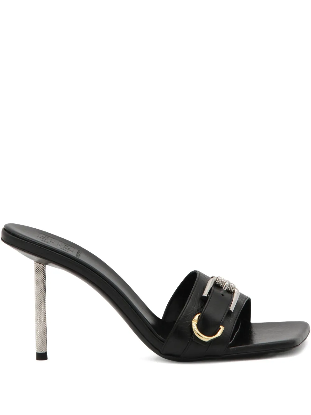 Givenchy Voyou 90mm leather sandals | Black | Image 1