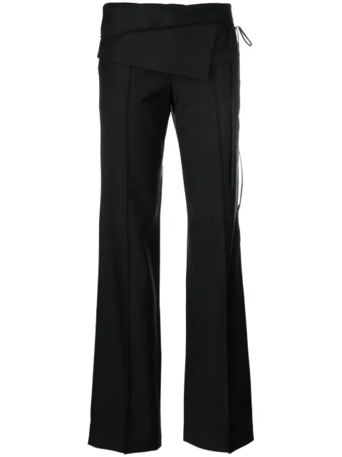 Aya Muse Xylo flared-leg trousers