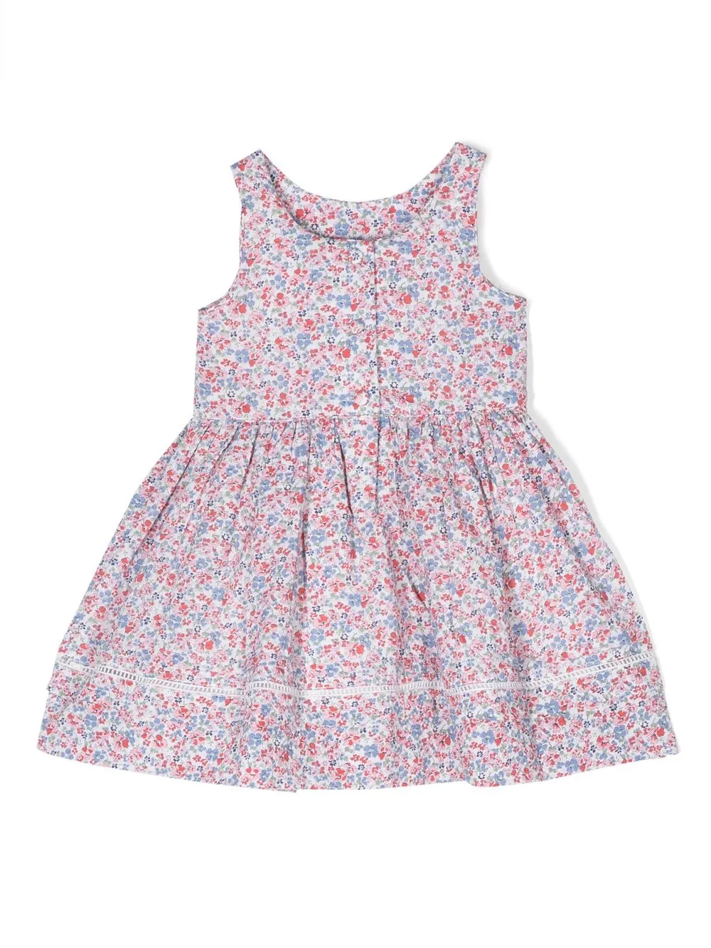 Ralph Lauren Kids Jurk met bloemenprint - Roze