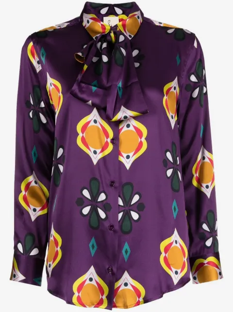 PAULA camisa con estampado gráfico