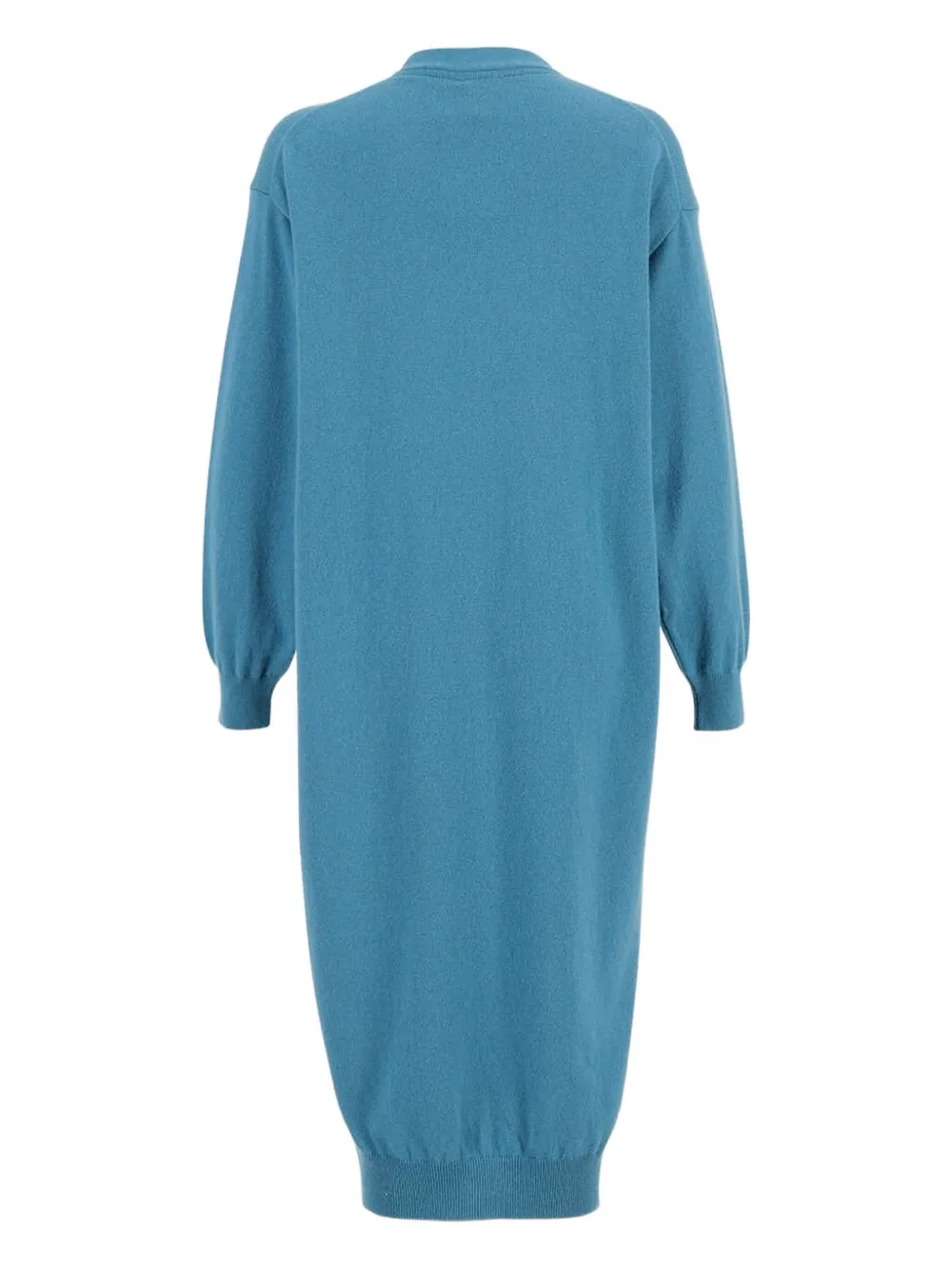 Paula Button-front Cashmere Cardigan In Blue