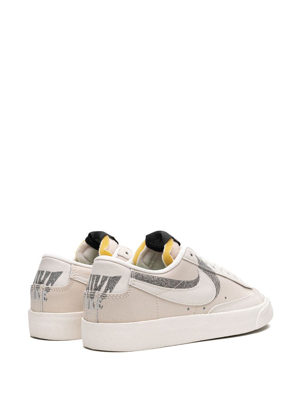 Shop Nike Blazer Low "shadow Halloween" Sneakers In Neutrals