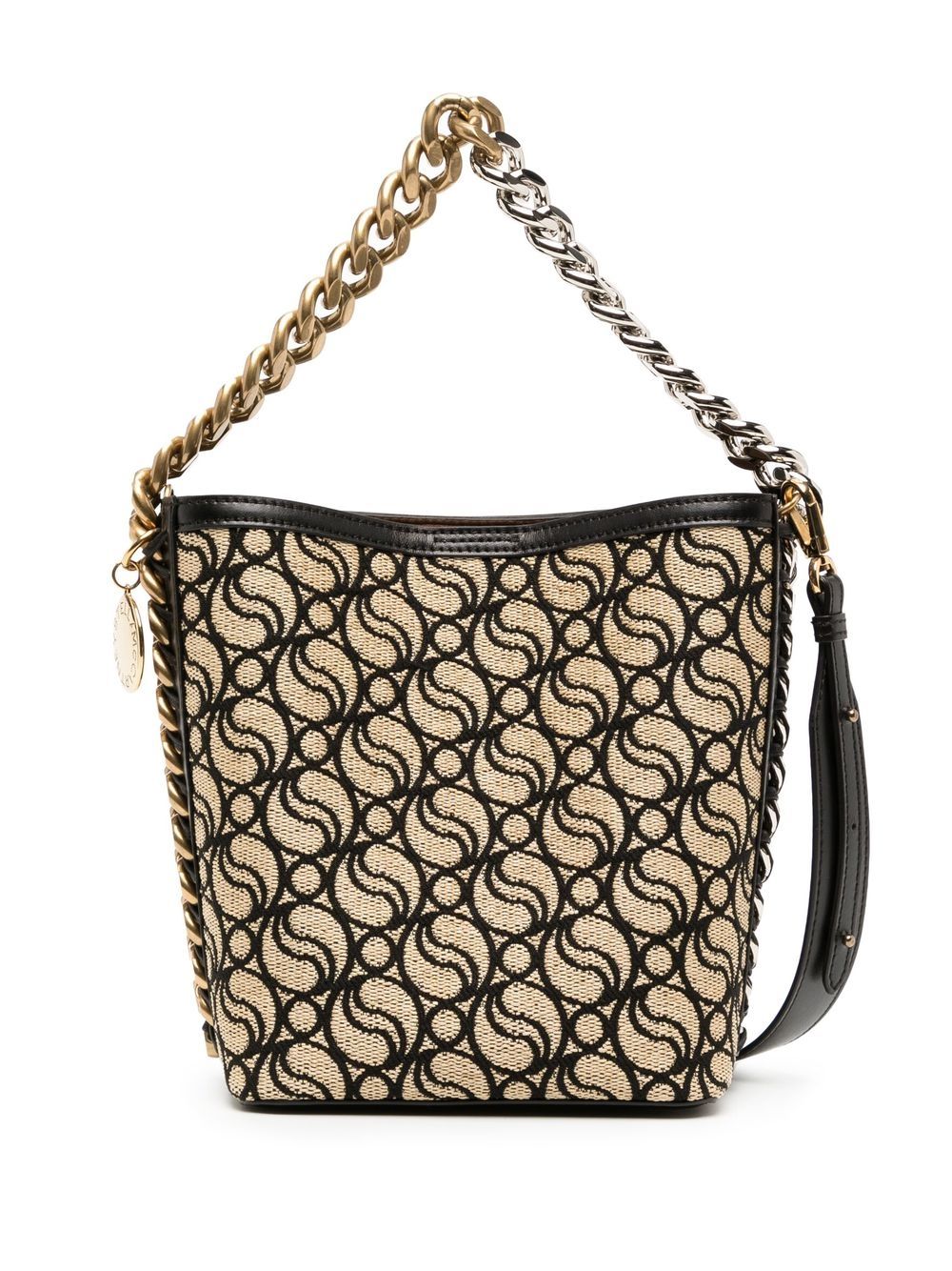 

Stella McCartney S-wave bucket bag - Brown