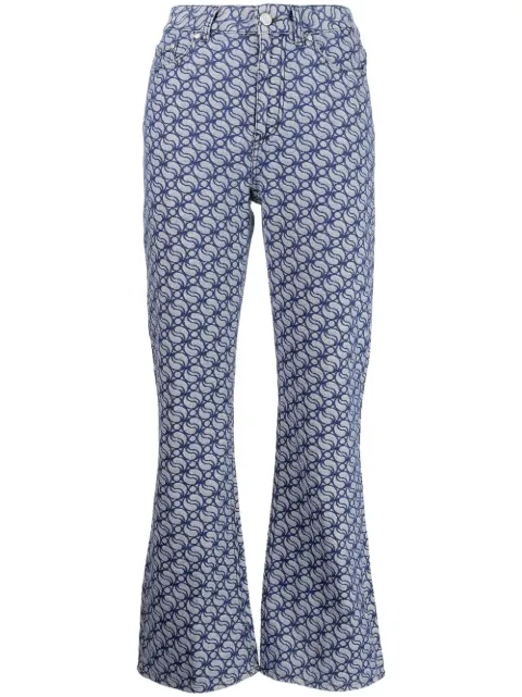 Stella McCartney pattern denim jeans
