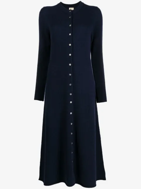 PAULA vestido tejido con diseño acampanado