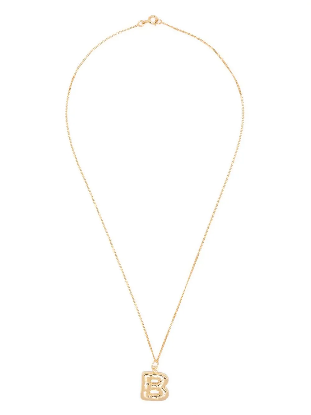 B Pendant Necklace