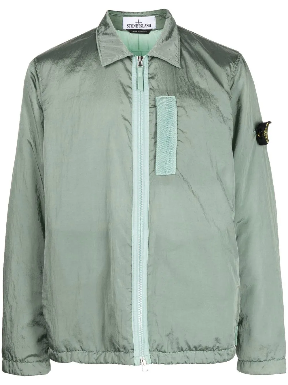 

Stone Island Compass-patch lightweight jacket - Green