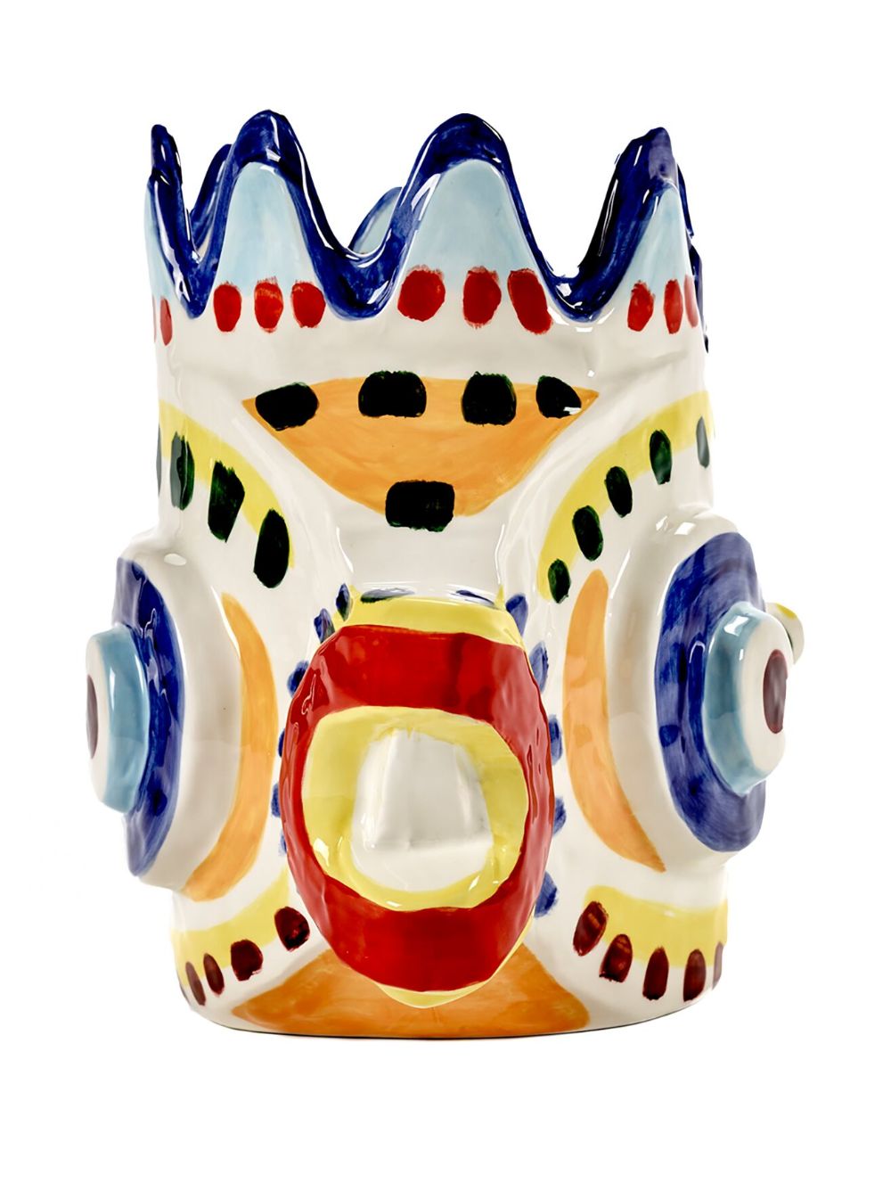 Shop Serax Sicily Fish-shape Vase (34.5cm) In Multicolour