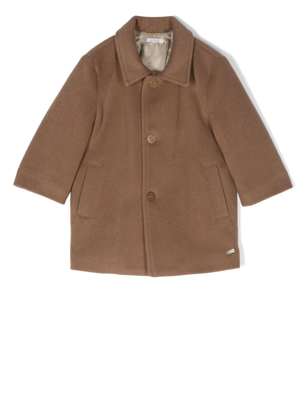 

Le Bebé Enfant single-breasted coat - Brown