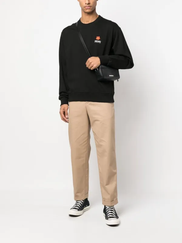 Kenzo ストレートパンツ | ニュートラル | FARFETCH JP