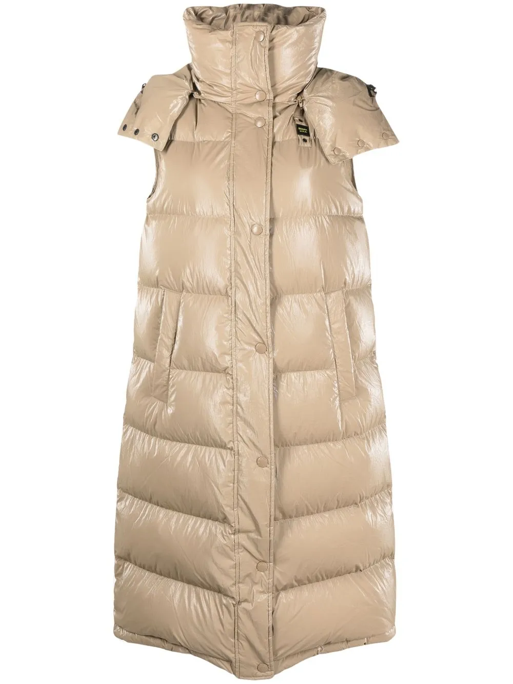 

Blauer padded sleeveless down coat - Neutrals