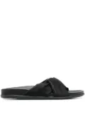 Ancient Greek Sandals Whitney open-toe slides - Black