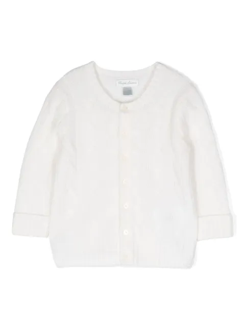 Ralph Lauren Kids cable-knit buttoned cardigan 