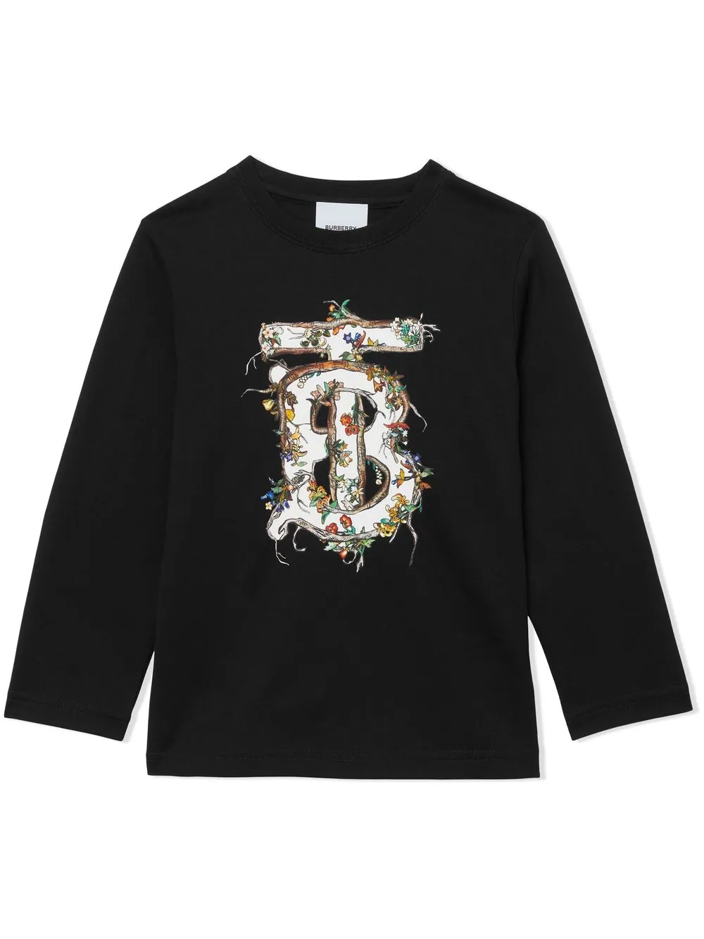 

Burberry Kids logo-print long-sleeve sweatshirt - Black