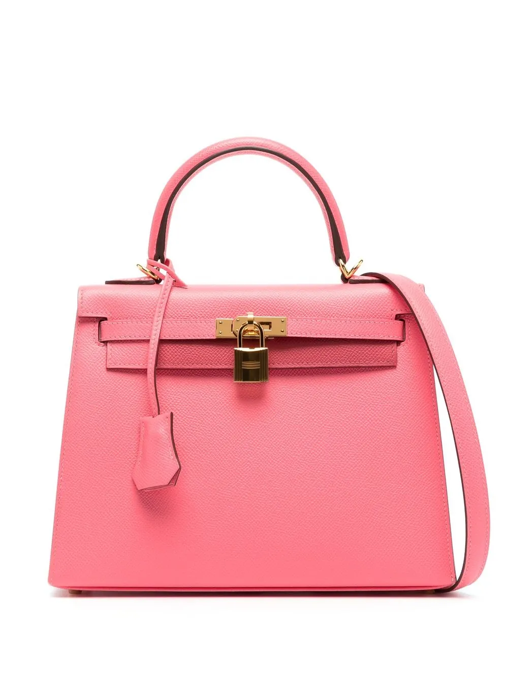 

Hermès 2019 pre-owned Kelly Séllier 25 two-way bag - Pink