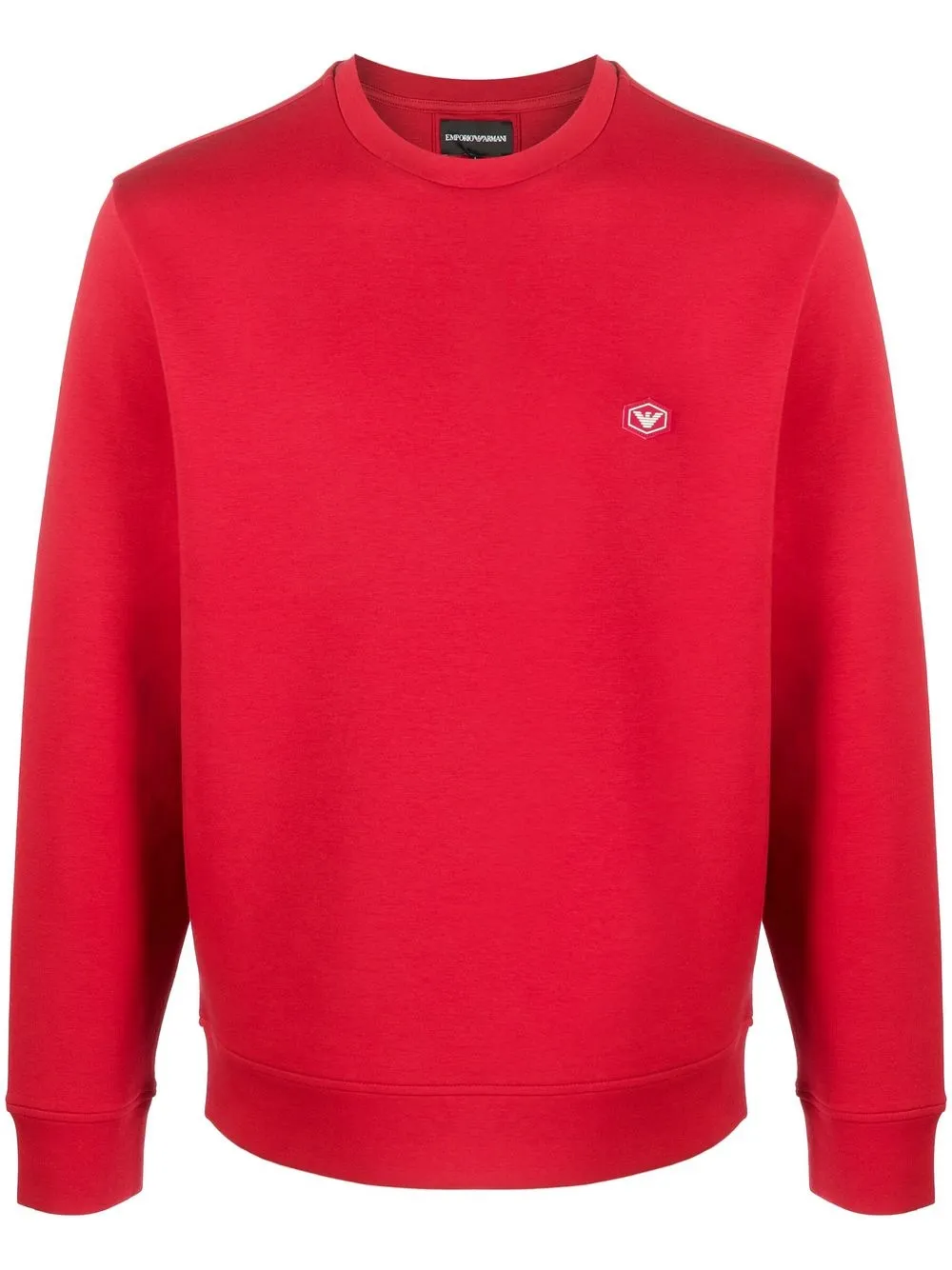 

Emporio Armani logo-embroidered sweatshirt