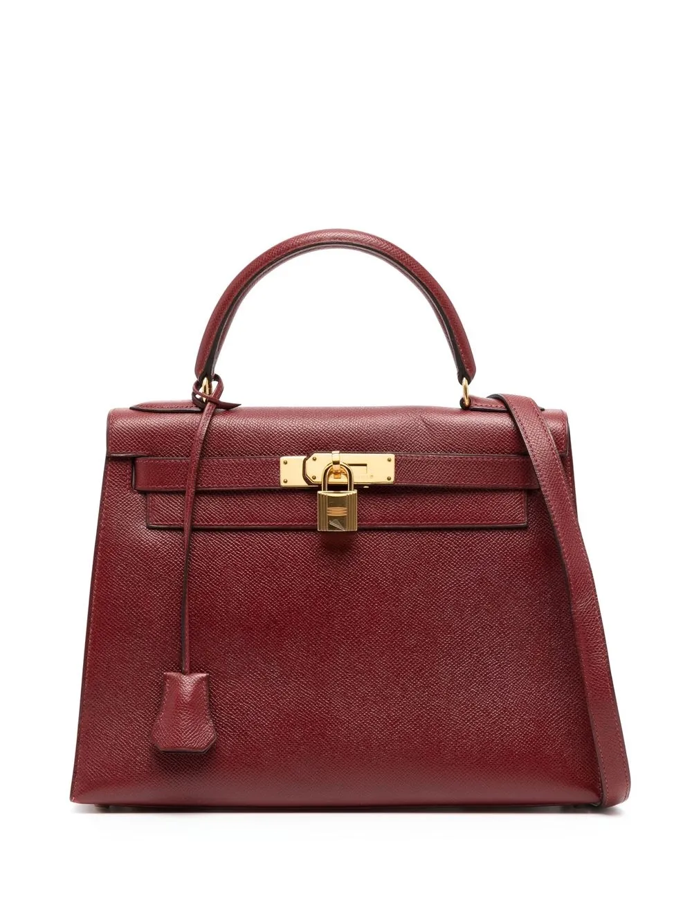

Hermès 1993 pre-owned Kelly Séllier 28 two-way bag - Red