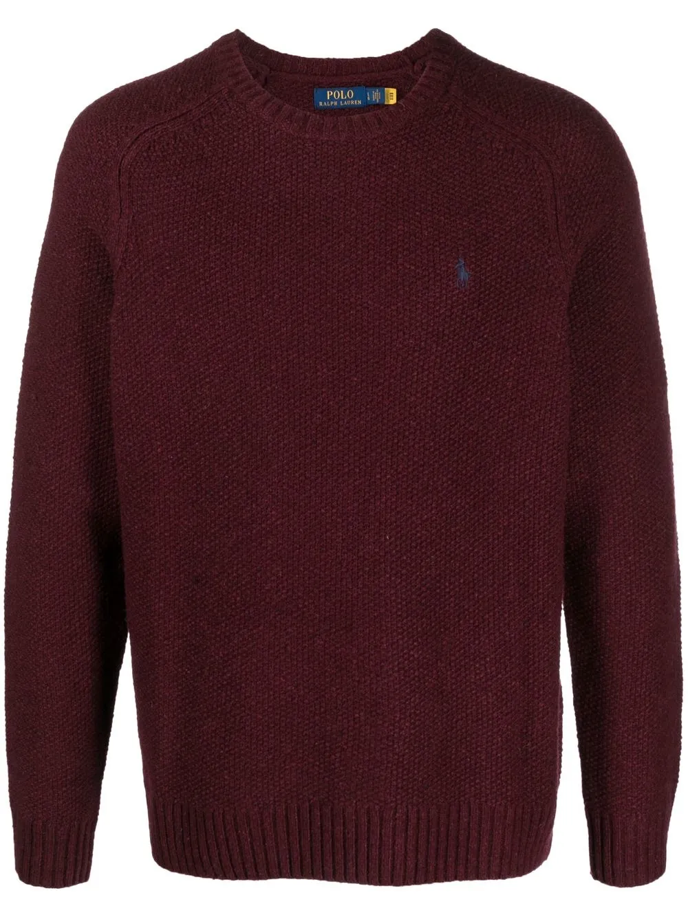 

Polo Ralph Lauren logo-embroidered knitted sweater