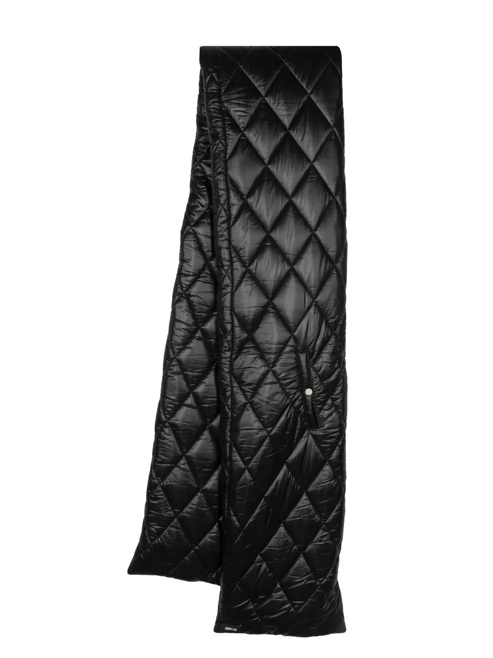 

EGONlab. diamond-quilted scarf - Black