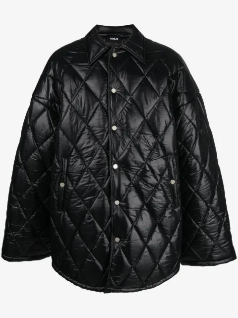 EGONlab. veste à matelassage losanges