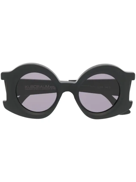 Kuboraum round-frame sunglasses