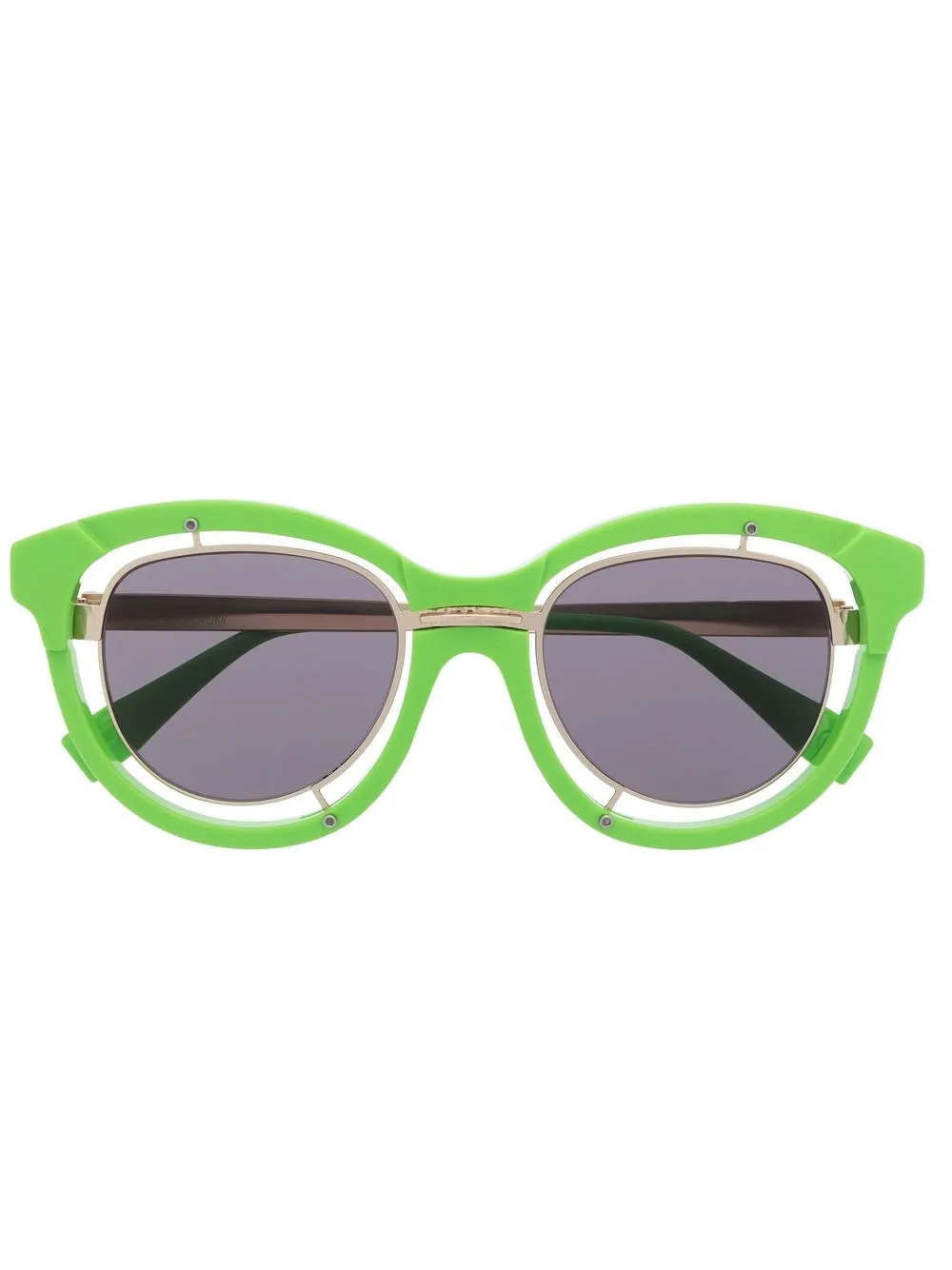 

Kuboraum round-frame sunglasses - Green