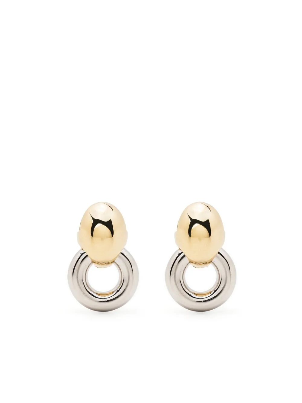 AEYDE LAYLAM EDIUM HOOP EARRINGS