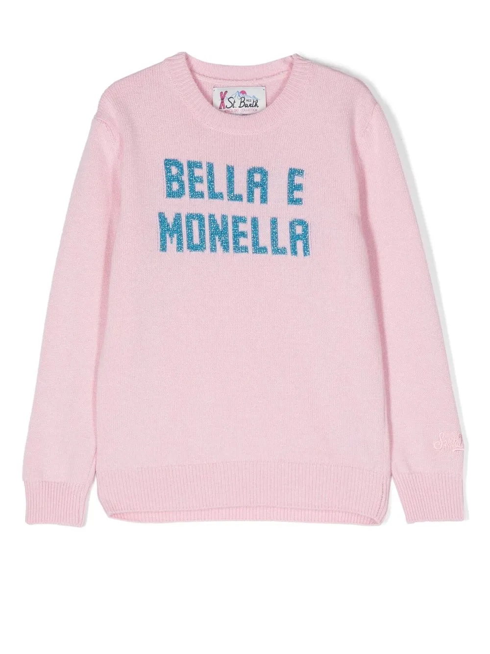 

MC2 Saint Barth Princess fine knit jumper - Pink