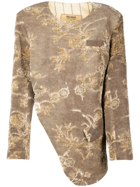 Uma Wang Karaoke cut-out long-sleeve top