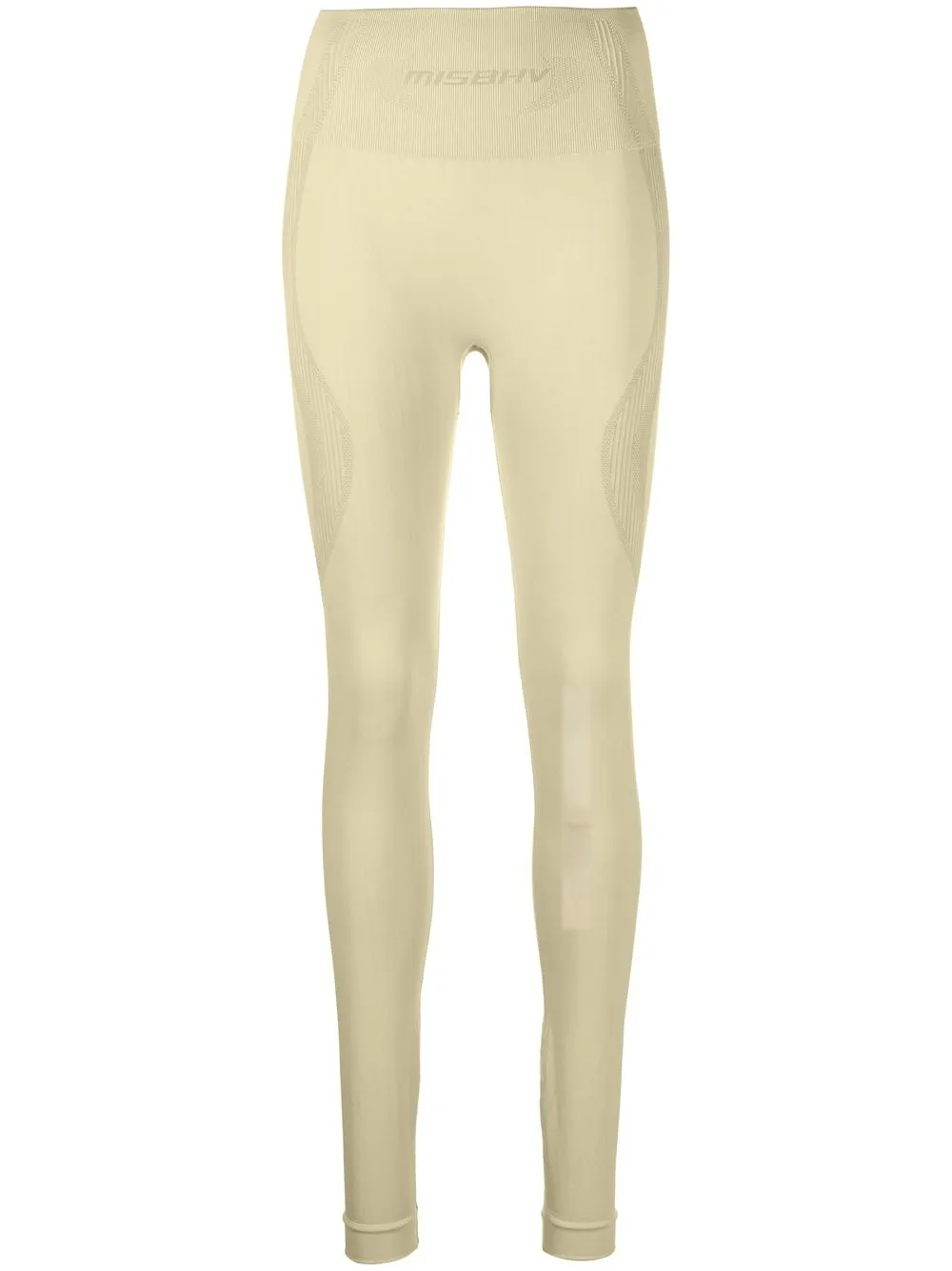 

MISBHV Gaia panelled leggings - Neutrals