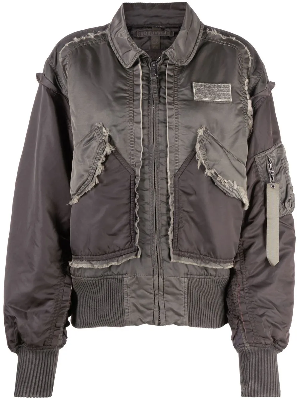 image 1 of misbhv 解构感飞行员夹克