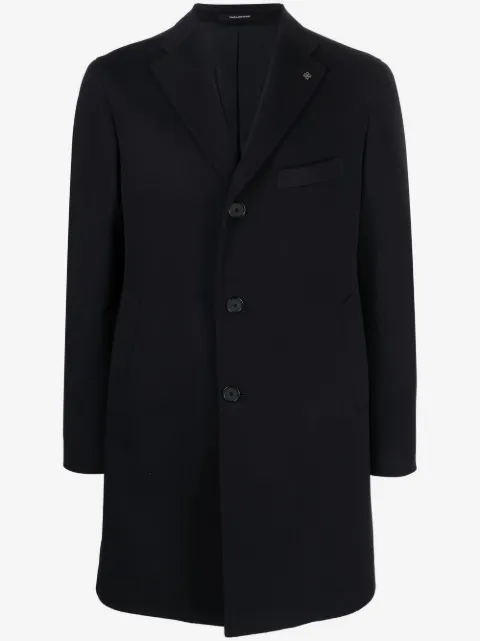 Tagliatore single-breasted cashmere coat