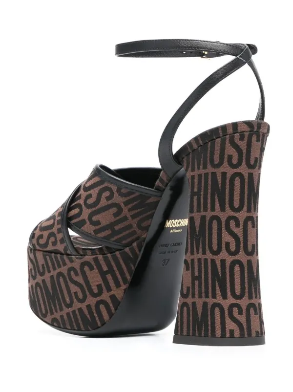 Moschino プラットフォーム サンダル - Farfetch