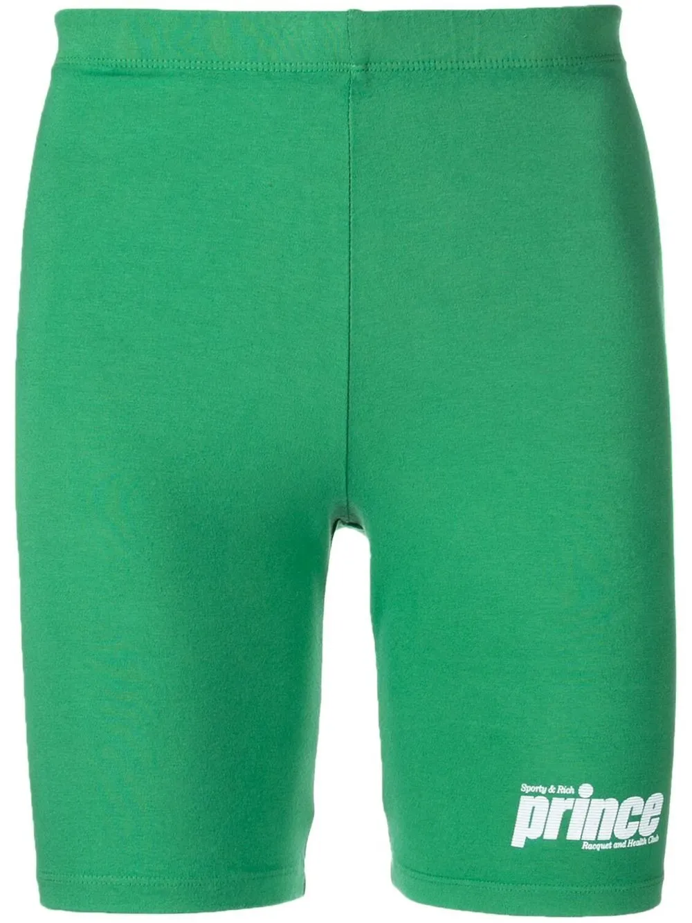 

Sporty & Rich shorts de ciclismo con logo estampado - Verde