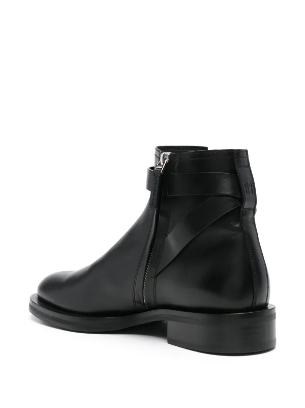 GIVENCHY ブラック ハイカットブーツ ファスナー付 サイズ43｜ファッション