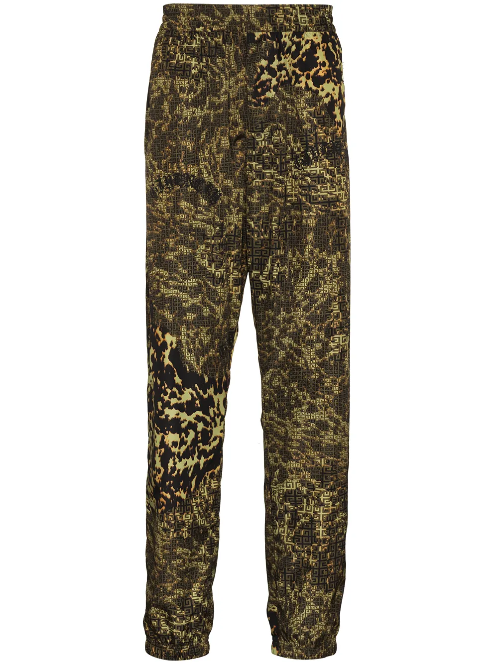 Givenchy Trainingsbroek met dierenprint Bruin