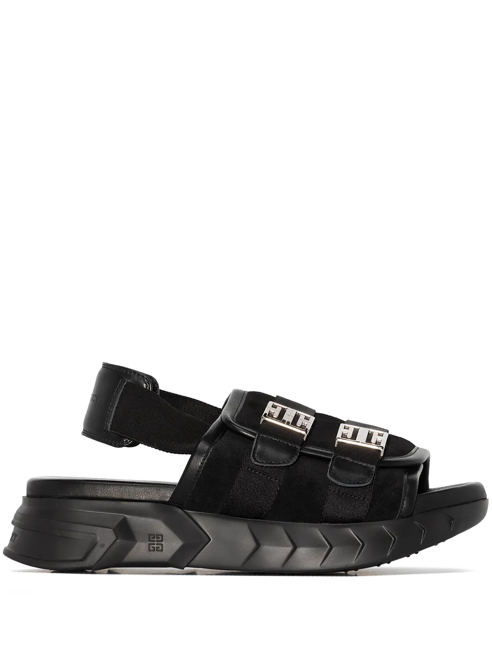 Givenchy Marshmallow 4G slingback sandals Black
