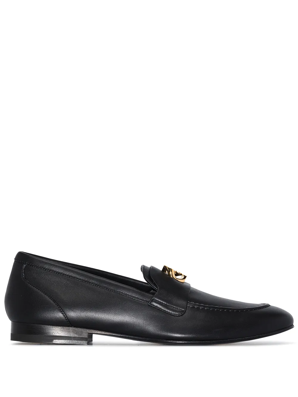 Givenchy G Chain leather loafers Black