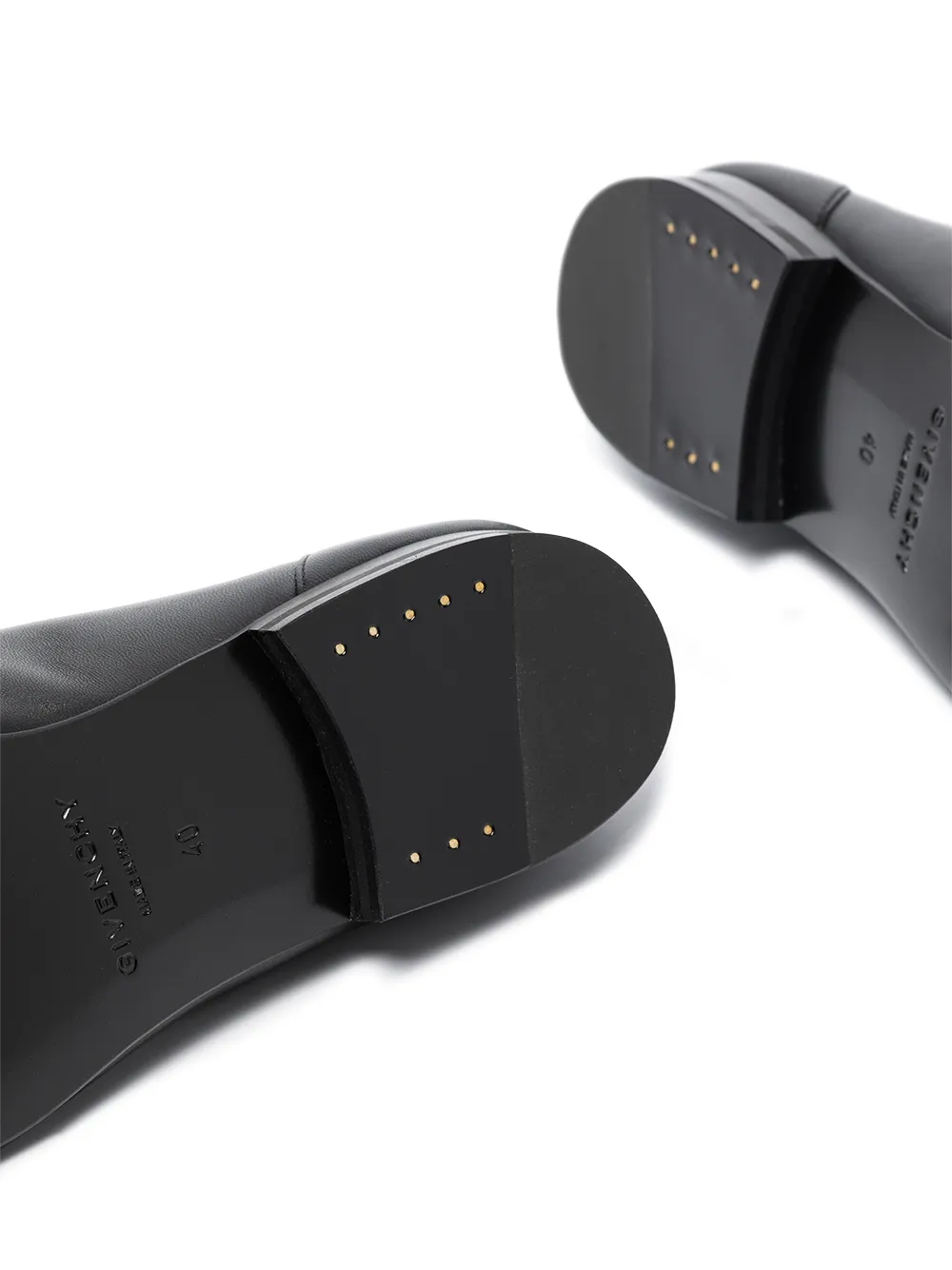 Givenchy G Chain leather loafers Black