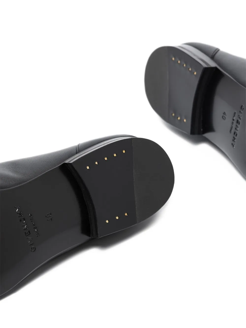 Givenchy G Chain leather loafers Black