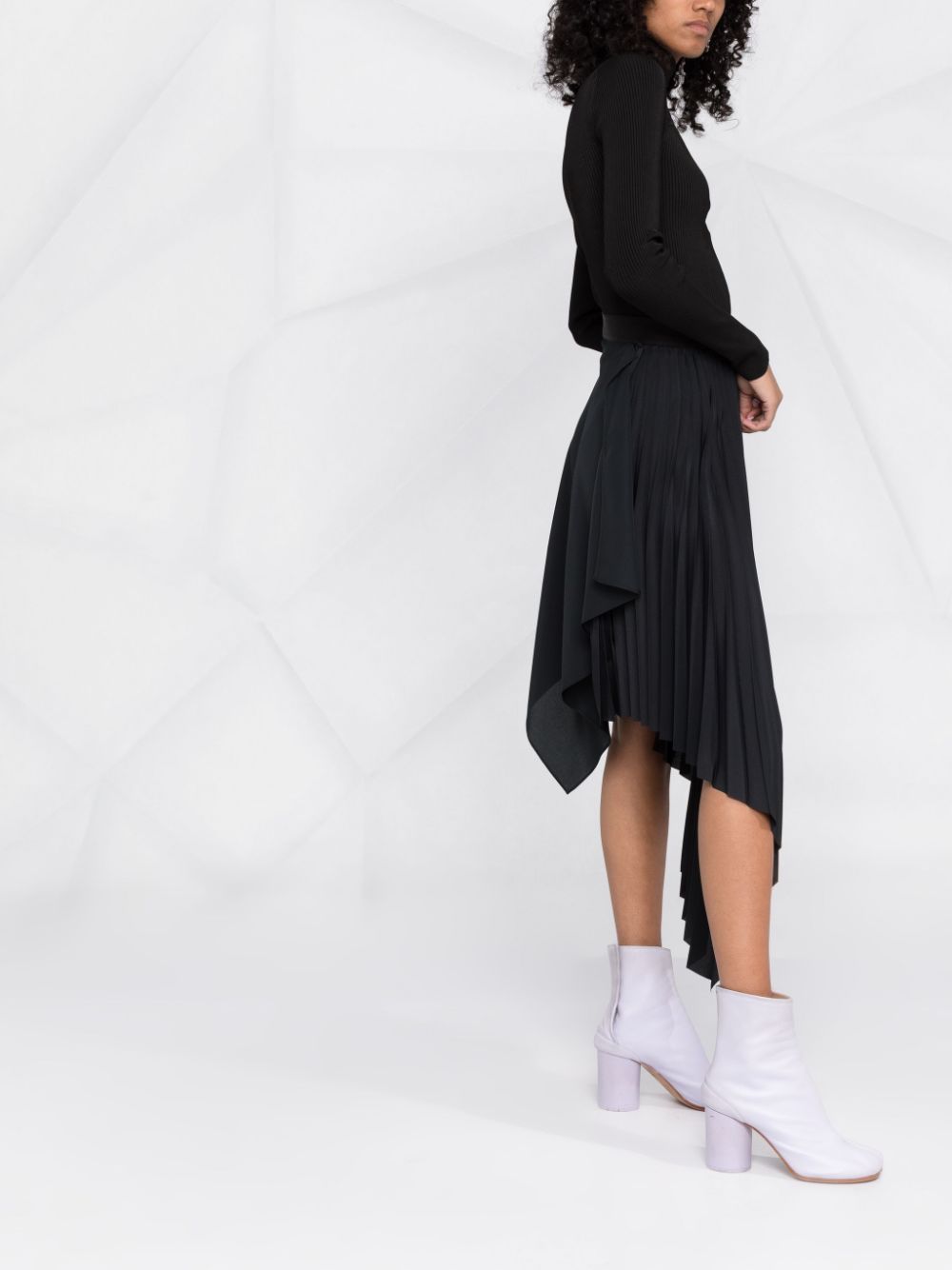 Givenchy asymmetric pleated skirt Women