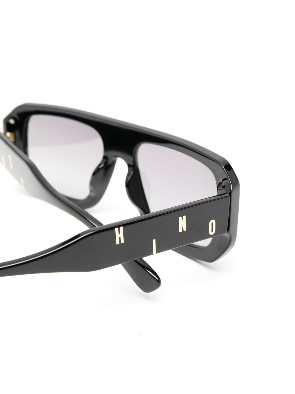 Shop Moschino Eyewear Oversize-frame Sunglasses In Black