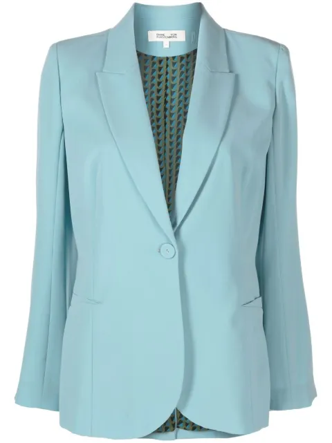 DVF Diane von Furstenberg single-breasted blazer