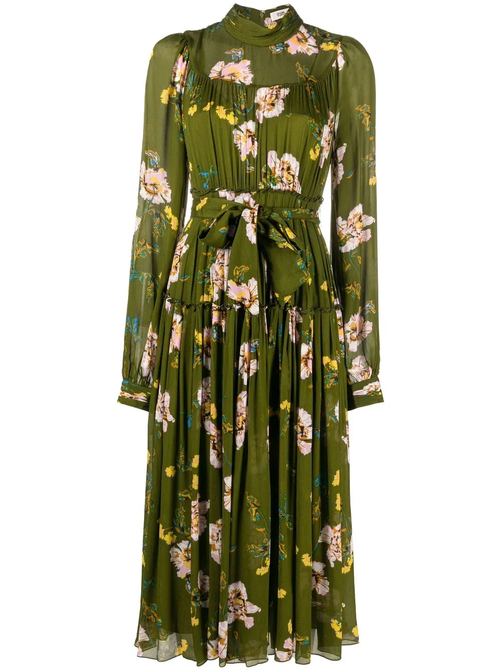 

DVF Diane von Furstenberg floral-print dress - Green